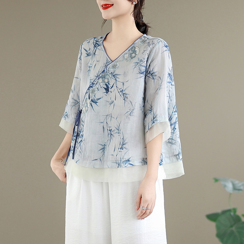 Elegante Conjunto de Moda Casu - Linen Pant Wide reseña y precio