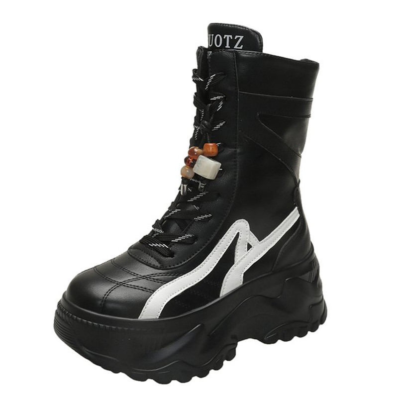 Nuevas botas gruesas a media p - Wedge Espadrille Women reseña y precio