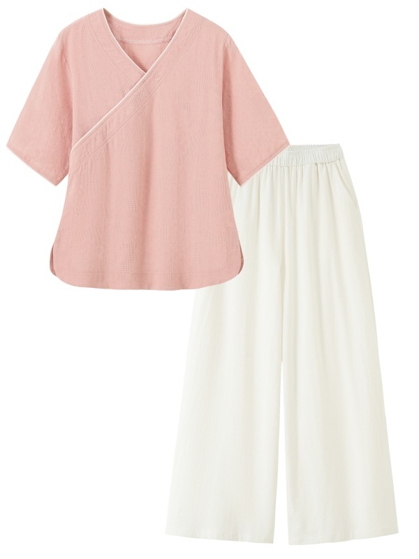 Nuevo Conjunto de Dos Piezas d - Linen Pant Wide reseña y precio